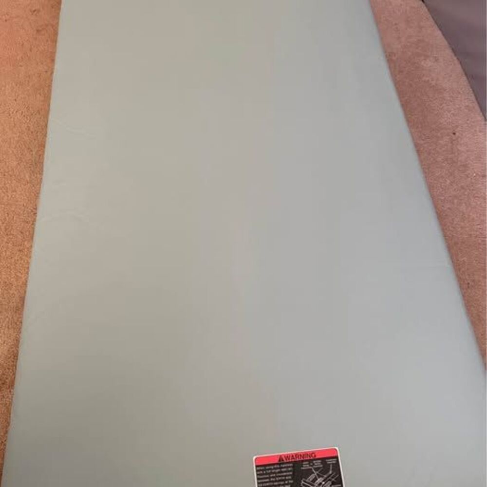 Hospital bed mattress and gel overlay